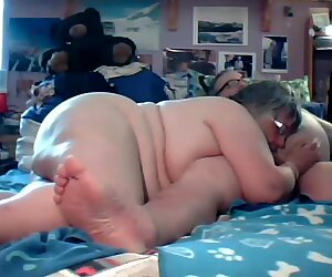 grandpa and grandpa play on cam