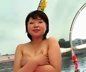 Best Japanese slut in Exotic Casting, Cunnilingus JAV clip