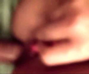 Amateur couple sweet assfucked on sofa
