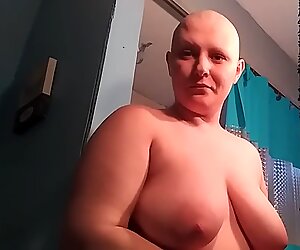 shaving my head slick