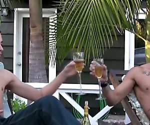 Hot Latino men Happy Holidays