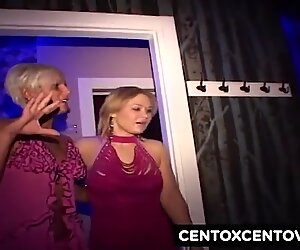 Cocks everywhere in the club with centoxcento