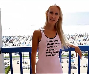 Blonde MILF trying clothes 18-08