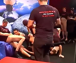 Euro hoes spit roasted