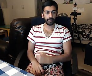 Hot hairy Indian cumshow