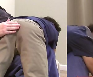 Martin's First Spanking