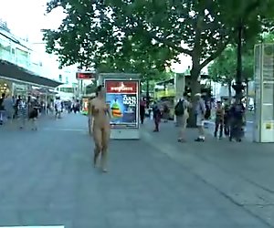 Crazy Nicole Vice has fun on public streets