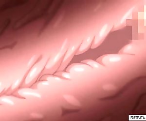 Caught hentai girl fucked by shemales