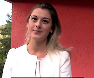 PublicAgent Sexy teacher fucking in a car