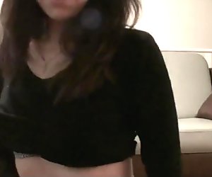 Alina's Stockings Get Ripped Off