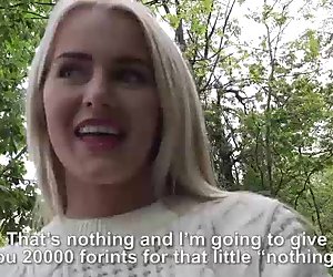 Aisha fucks complete stranger for cash