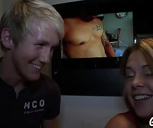 Dirty gay games with a gloryhole