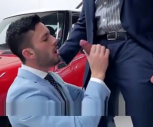 Latin gay anal sex with facial