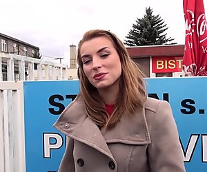 Takevan - Stupid blonde belive stranger and step into van