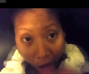 superb asian pov and oral creampie 2017