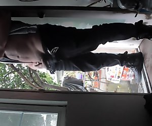 Don Stone Masturbating Enjoying The Rain