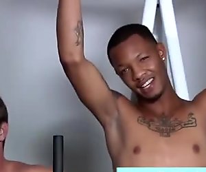 Gay bukkake twink giving blowjobs