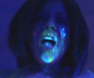 Three mesmerizing chics play hot lesbian gays at night club
