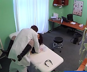 FakeHospital Perfect busty slim patient loves the doctors cock cure for heartburn