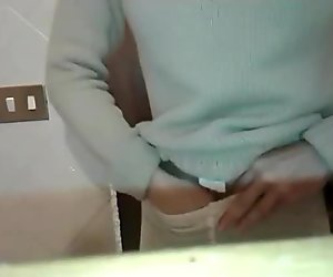 Naughty step sister caught masturbating omg she is so horny