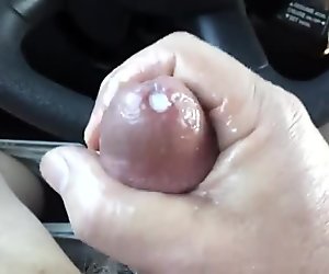 Cum in Car