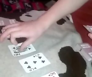 Brother and step sister strip poker Pt. 1